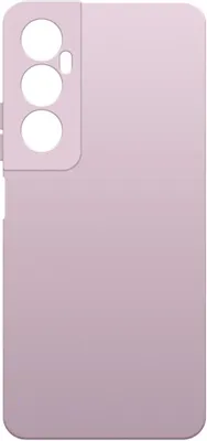Чехол (клип-кейс) BORASCO Microfiber Case, для Realme C65, лавандовый [73387]