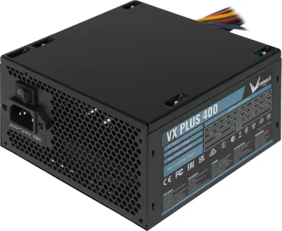 Блок питания Formula AC VX PLUS,  400Вт,  120мм, черный, retail [vx plus 400]