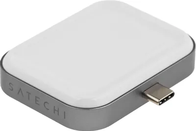 Беспроводное зарядное устройство  Satechi,  USB-C, 5Вт, белый [st-tcwcdm]