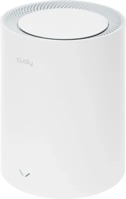 Бесшовный Mesh роутер CUDY M1800,  Wi-Fi 6,  AX1800,  2.4/5ГГц, 1 LAN,  белый [m1800(1-pack)]