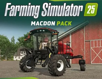 Дополнение к игре GIANTS SOFTWARE Farming Simulator 25 - MacDon Pack, для  ПК,  регион: Россия,  RUS (интерфейс и субтитры)