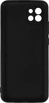Чехол (клип-кейс) BORASCO ArtWorks, для Samsung Galaxy A03, противоударный, черный/рисунок [50945]