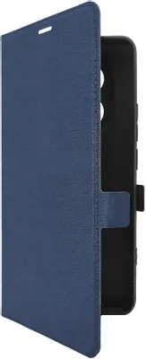 Чехол (флип-кейс) BORASCO Book Case, для Xiaomi Redmi Note 15 Pro 4G, синий [76151]