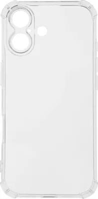 Чехол (клип-кейс) PERO CC02-IP17-TR, для Apple iPhone 17, противоударный, прозрачный