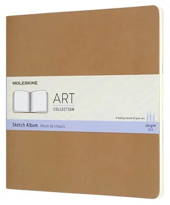 Блокнот Moleskine Art Cahier,  88стр,  бежевый [artska5p3]