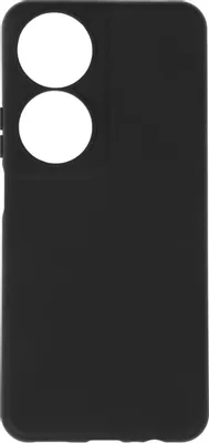 Чехол (клип-кейс) BORASCO Silicone Case, для Honor X7b, черный [72980]