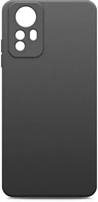 Чехол (клип-кейс) BORASCO Silicone Case, для Xiaomi Redmi Note 12S, черный [72051]