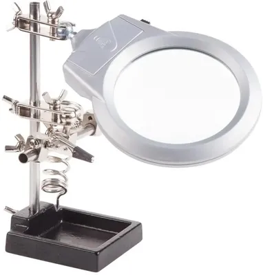 Держатель с лупой REXANT 12-0253