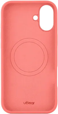 Чехол (клип-кейс) UBEAR Touch, для Apple iPhone 16 Plus, противоударный, коралловый [cs416cr67pth-i24m]