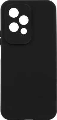 Чехол (клип-кейс) BORASCO Silicone Case, для Honor 200 Lite, черный [73437]