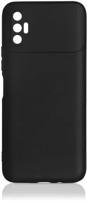 Чехол (клип-кейс) DF tCase-05, для Tecno Spark 8P, противоударный, черный