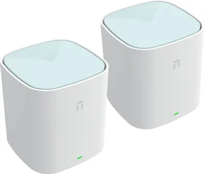 Бесшовный Mesh роутер Netis Neme X30S,  Wi-Fi 6,  AX3000,  2.4/5ГГц, 2 LAN,  3 WAN/LAN, белый, 2 шт. в комплекте [neme x30s (2 pack)]