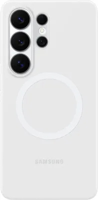 Чехол (клип-кейс) Samsung Silicone Magnet Case, для Samsung Galaxy S26 Ultra, белый [ef-es948cwegru]