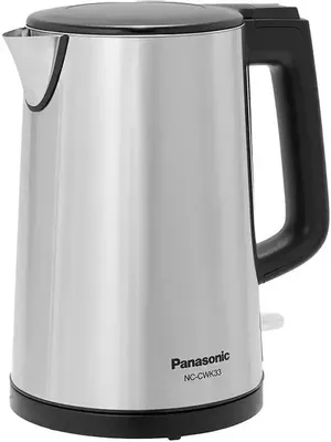 Чайник электрический Panasonic NC-CWK33, 1.5л, металл/пластик