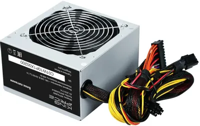 Блок питания KINGPRICE KPPSU600,  600Вт,  120мм, серый [kppsu600v4]