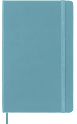 Блокнот Moleskine Classic,  240стр,  в линейку,  твердая обложка,  голубой [qp060b35]