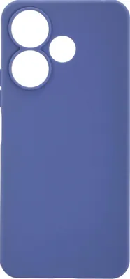 Чехол (клип-кейс) BORASCO Silicone Case, для Xiaomi Poco M6 4G, лавандовый [73630]