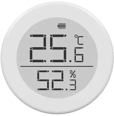 Датчик температуры и влажности VIGUARD Home Line Climat F,  белый,  433МГц