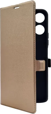 Чехол (флип-кейс) BORASCO Book Case, для Tecno Pova Neo 3, золотистый [72364]
