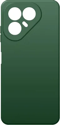 Чехол (клип-кейс) BORASCO Silicone Case, для Tecno Pova 7 5G, зеленый опал [75460]