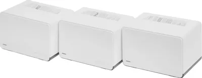 Бесшовный Mesh роутер MERCUSYS Halo H27BE,  Wi-Fi 7,  BE3600,  2.4/5ГГц, 3 WAN/LAN, белый, 3 шт. в комплекте [halo h27be(3-pack)]