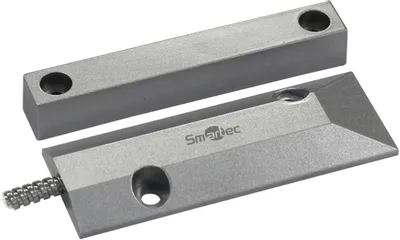 Датчик открытия двери/окна SMARTEC ST-DM140NC-SL,  серебристый