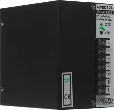 Блок питания AC/DC Osnovo PS-48150/I 45В 53В 150Вт