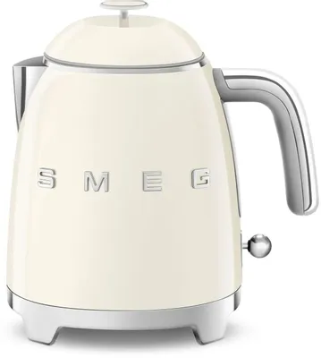 Чайник электрический SMEG KLF05CREU, 0.8л, металл/пластик
