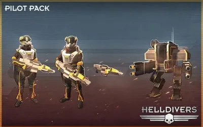Дополнение к игре PlayStation Helldivers Pilot Pack, для  ПК,  регион: Россия,СНГ,  RUS (интерфейс и субтитры)