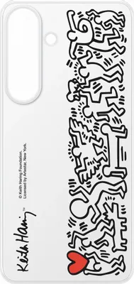 Чехол (клип-кейс) Samsung Flipsuit Case S25, для Samsung Galaxy S25, белый/прозрачный [ef-ms931cwegru]