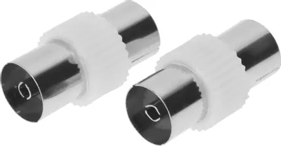 Адаптер антенный PREMIER 4-401/2,  Coax (f) -  Coax (f),  75Ом,  серебристый