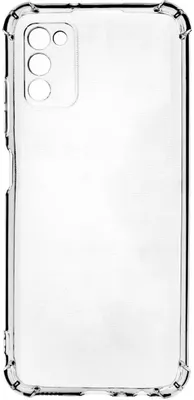 Чехол (клип-кейс) PERO CC02, для Samsung Galaxy A03s, противоударный, прозрачный [cc02-0014-re]