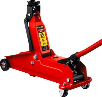 Домкрат гидравлический Stayer 43156-2 подкатной,  2т