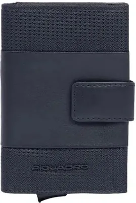 Чехол для кредитных карт Piquadro S137 PP5649S137R/N, металл, черный