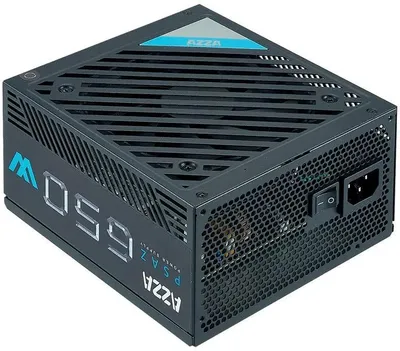 Блок питания AZZA PSAZ-650B,  650Вт,  80 PLUS BRONZE,  120мм, черный, retail