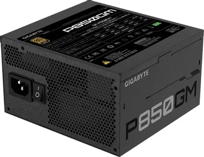 Блок питания Gigabyte GP-P850GM,  850Вт,  80 PLUS GOLD,  120мм, черный, retail