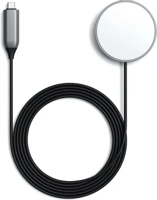 Беспроводное зарядное устройство  Satechi,  USB-C, черный [st-ucqimcm]