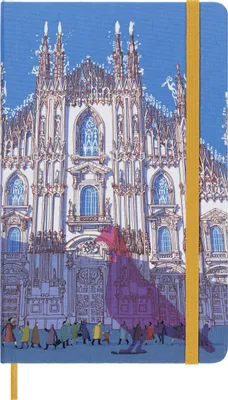 Блокнот Moleskine Limited Edition,  240стр,  в линейку,  твердая обложка,  белый [leqp060iami]