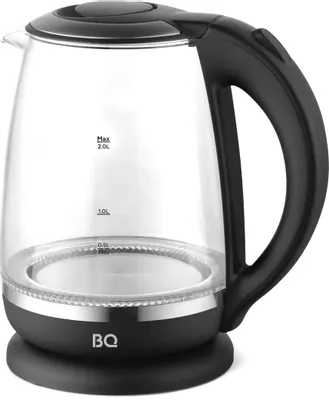 Чайник электрический BQ KT2049G, 2.0л, стекло/пластик