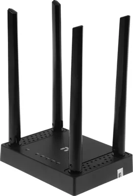 Wi-Fi роутер Netis N4,  Wi-Fi 5,  AC1200,  2.4/5ГГц, 2 LAN,  черный