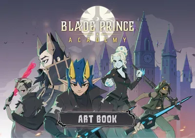 Дополнение к игре FIRESQUID Blade Prince Academy - Digital Artbook, для  ПК,  регион: Россия,СНГ,  английская версия