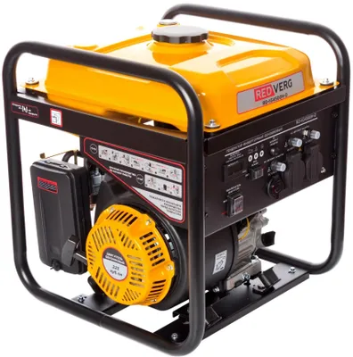 Бензиновый генератор REDVERG RD-IG4500H-O, 220/12 В, 4.5кВт