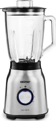 Блендер Zelmer ZSB4820,  стационарный,  серебристый/черный