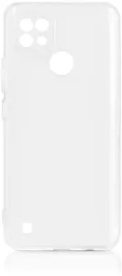 Чехол (клип-кейс) DF rmCase-06, для Realme C21, противоударный, прозрачный