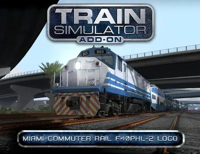 Дополнение к игре DOVETAIL Train Simulator: Miami Commuter Rail F40PHL-2 Loco, для  ПК,  регион: Россия,  английская версия