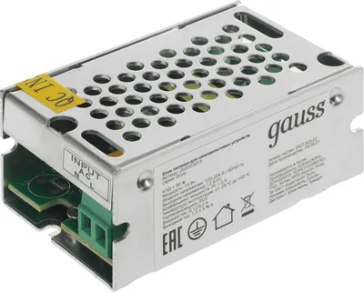Блок питания GAUSS 202003015 для светодиодных лент