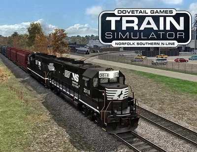 Дополнение к игре DOVETAIL Train Simulator: Norfolk Southern N-Line Route Add, для  ПК,  регион: Россия,  английская версия