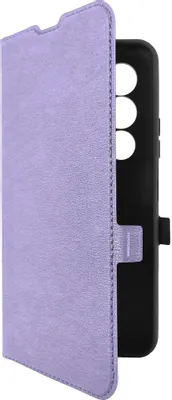 Чехол (флип-кейс) BORASCO Book Case, для Xiaomi Redmi 15 4G, светло-фиолетовый [75880]
