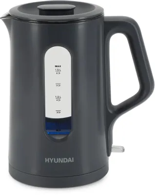 Чайник электрический Hyundai HYK-G4508, 1.5л, стекло