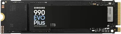 SSD накопитель Samsung 990 EVO Plus 1ТБ, M.2 2280, PCIe 4.0 x4,  NVMe,  M.2 [mz-v9s1t0bw]
